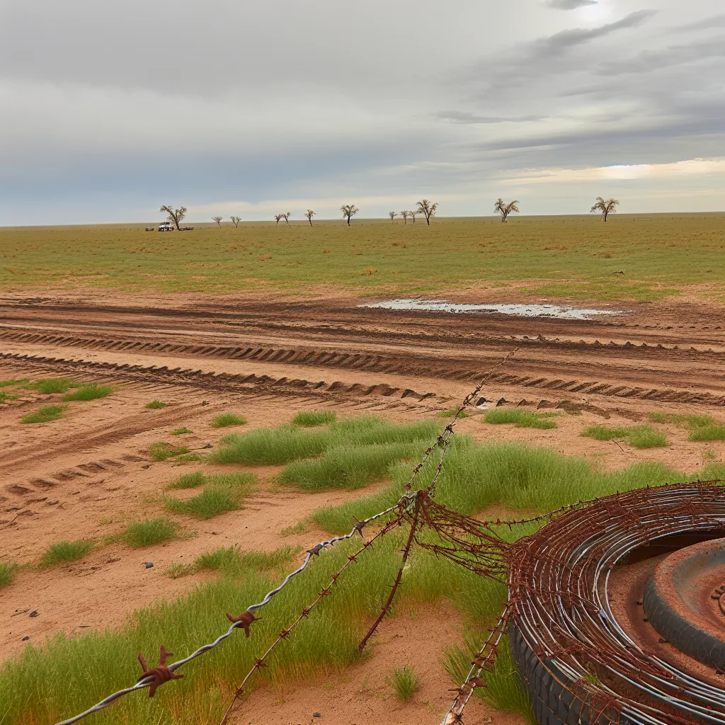 Rural acreage with open grassland and conifer forest in Imperial County, California