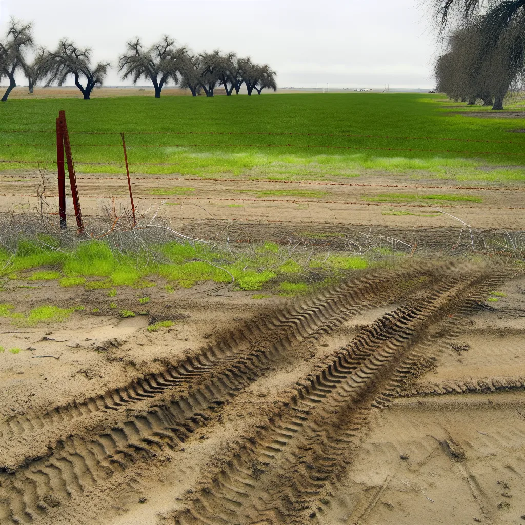 Rural acreage with open grassland and conifer forest in Kern County, California