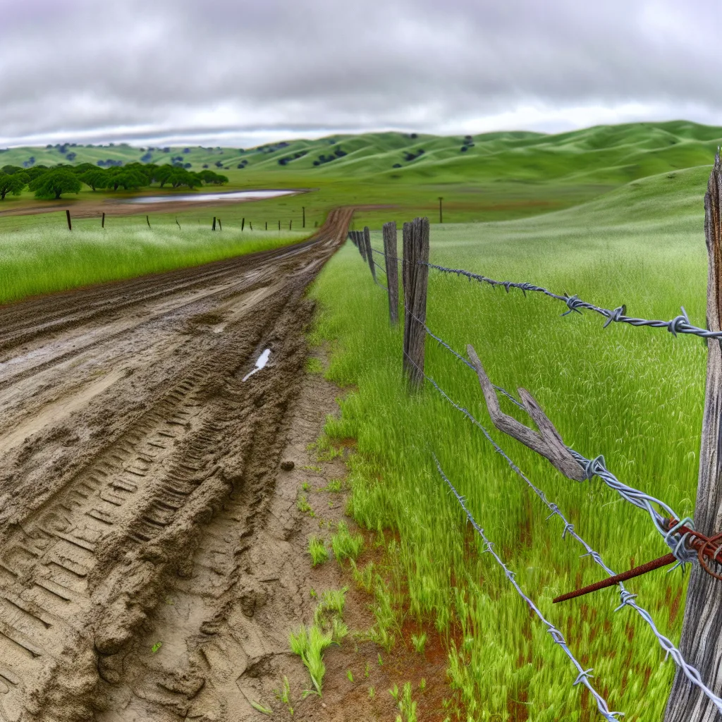 Rural acreage with open grassland and conifer forest in Lake County, California