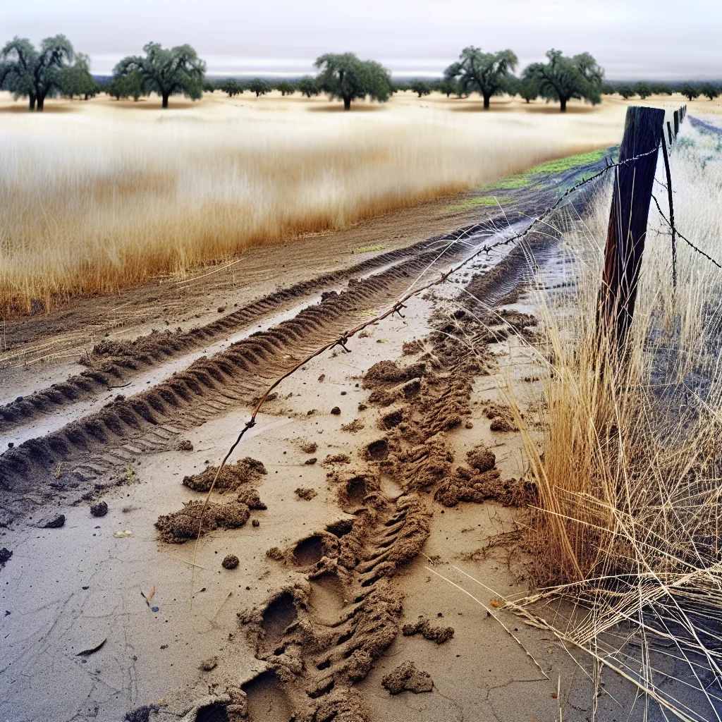 Rural acreage with open grassland and conifer forest in Redding, California