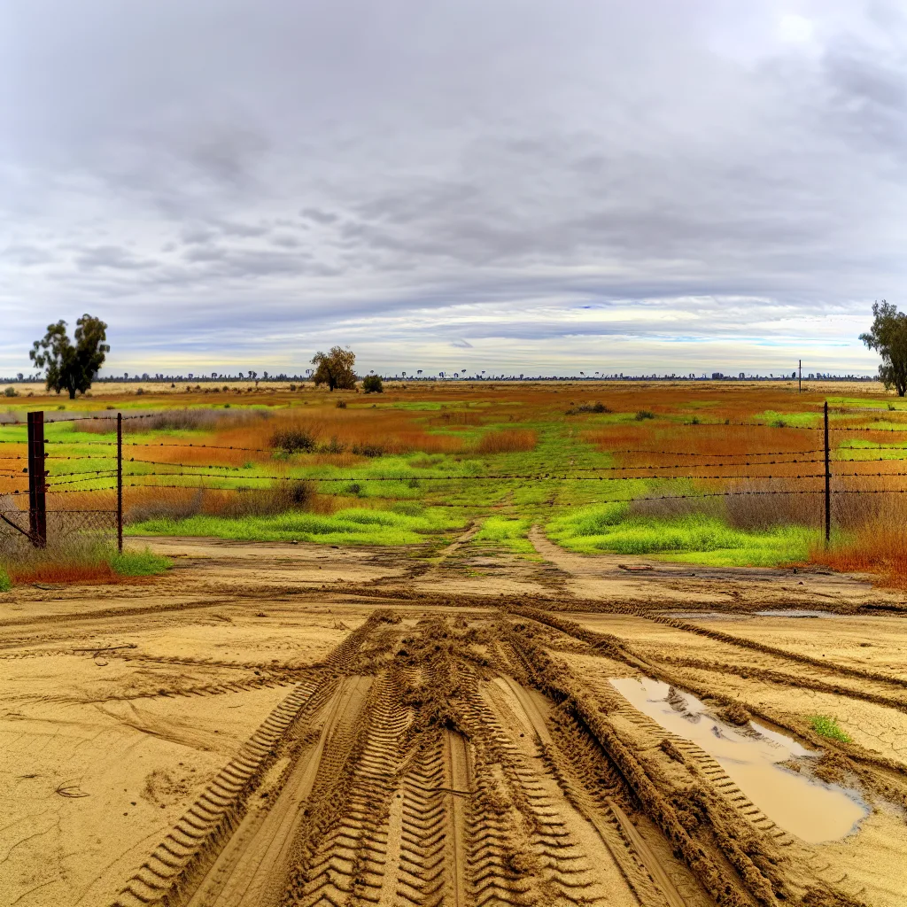Rural acreage with open grassland and conifer forest in Riverside, California