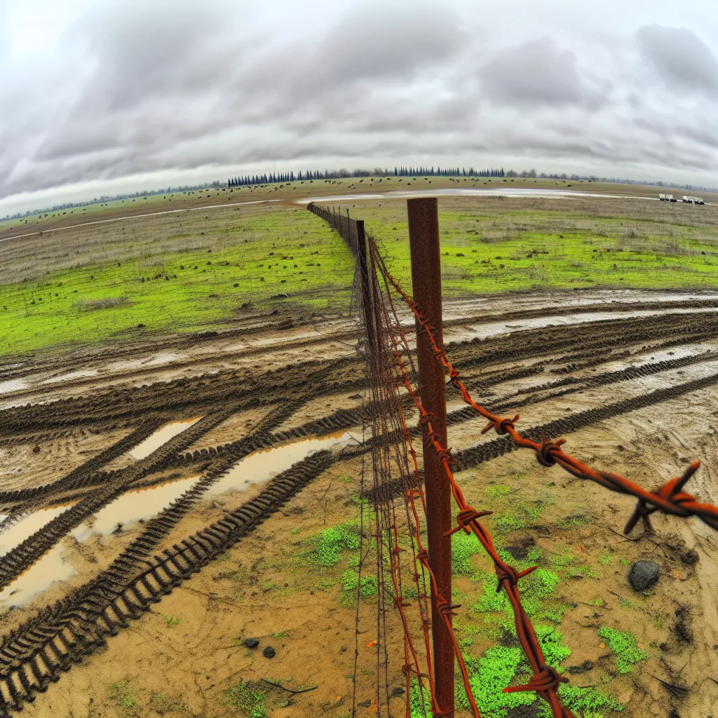 Rural acreage with open grassland and conifer forest in Sacramento County, California