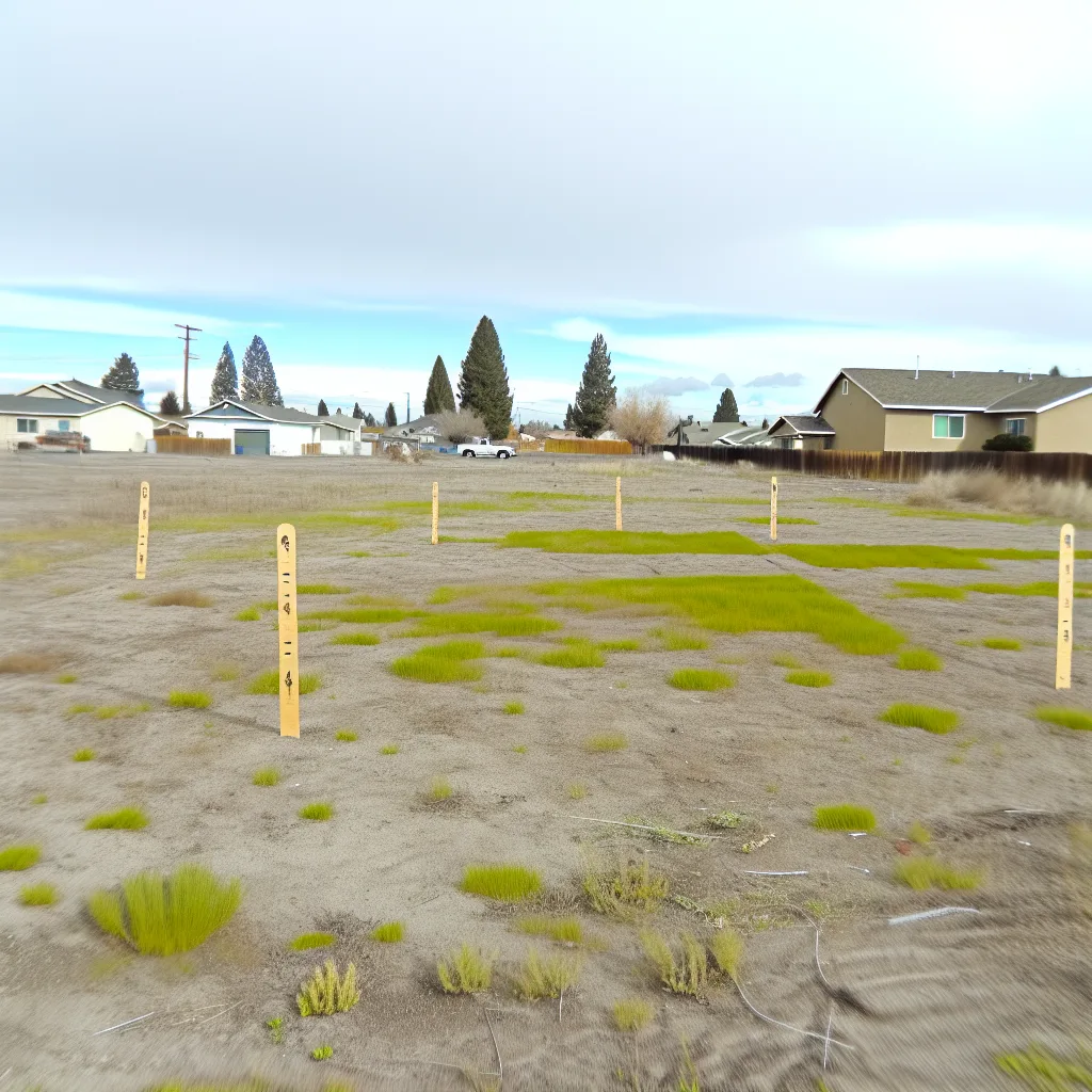 Cleared vacant residential lot for sale in Butte County, California