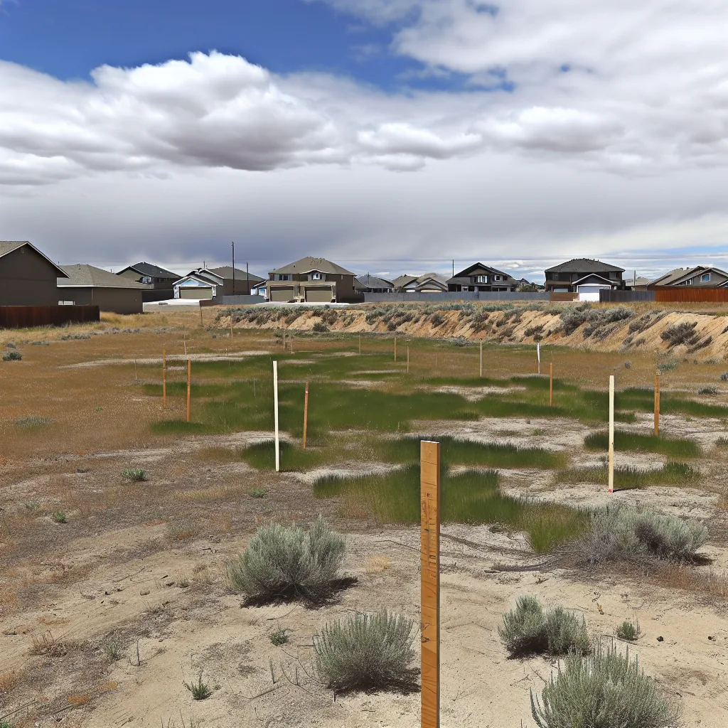 Cleared vacant residential lot for sale in Modoc County, California