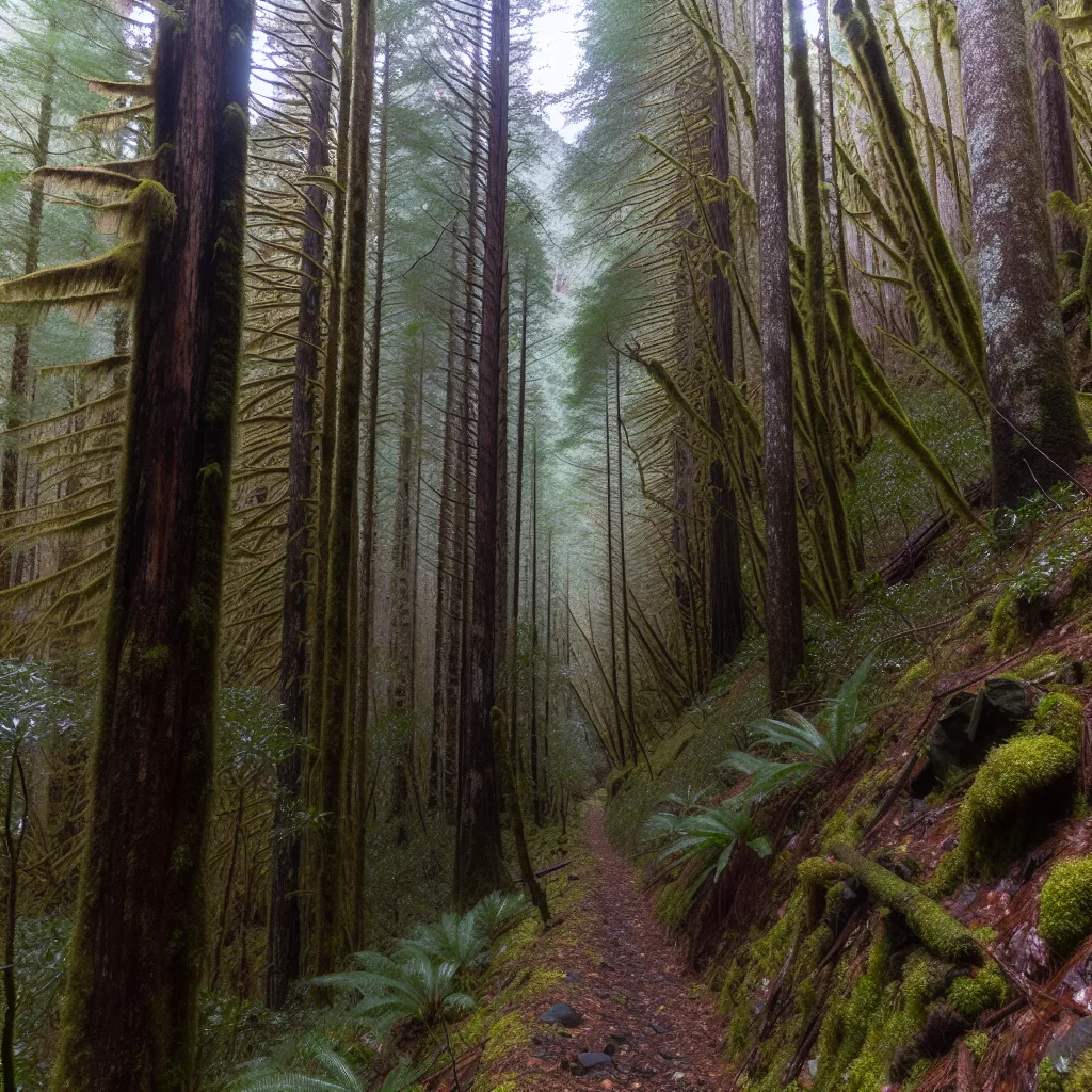 Wooded forest parcel in Clearlake, California